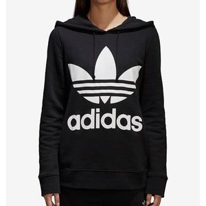 Adidas trefoil hoodie